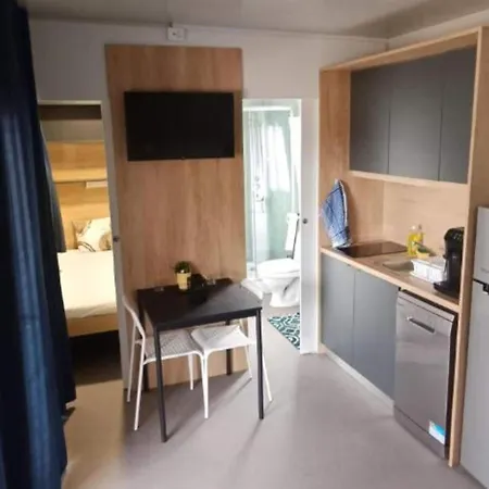 Standard Two Bedroom Mobile With Terrace And Sea View Br3 Holiday home *