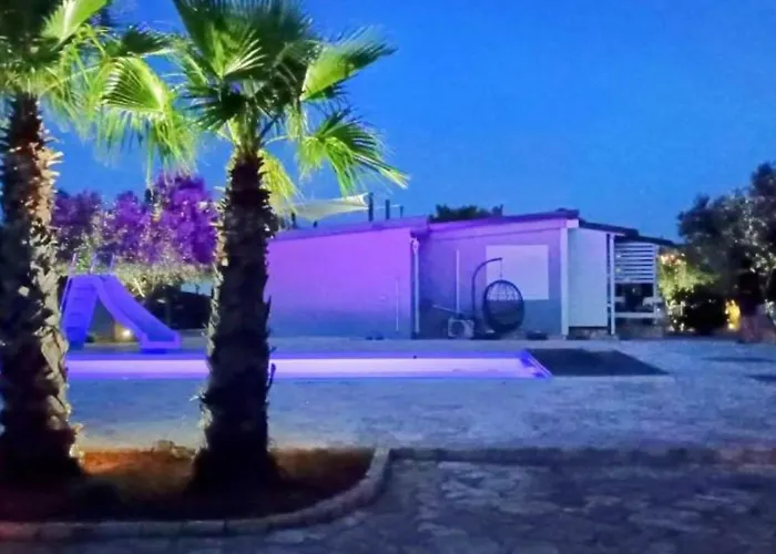 Standard Two Bedroom Mobile With Terrace And Sea View Br3 Pirovac